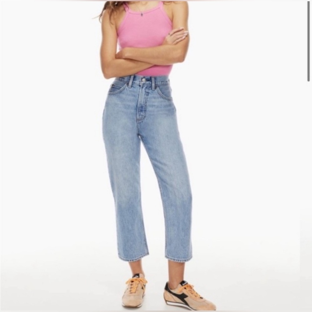 Denim Forum The Pin-Up Super High Straight 24L Jeans